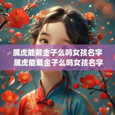 属虎能戴金子么吗女孩名字 属虎能戴金子么吗女孩名字怎么取