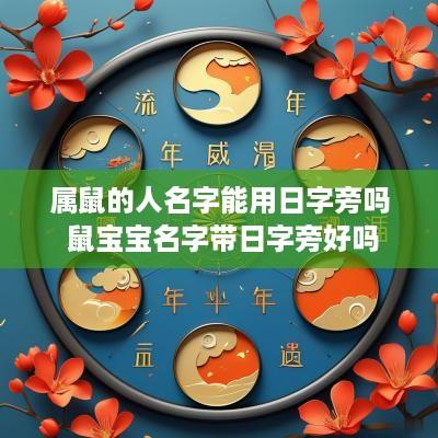 属鼠的人名字能用日字旁吗 鼠宝宝名字带日字旁好吗