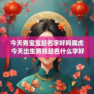 今天男宝宝起名字好吗属虎 今天出生男孩起名什么字好