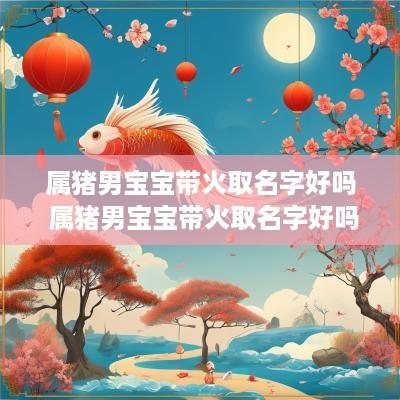 属猪男宝宝带火取名字好吗 属猪男宝宝带火取名字好吗