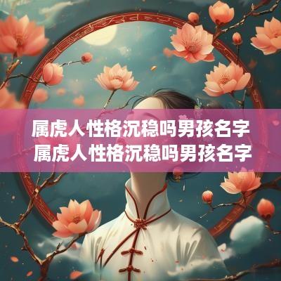 属虎人性格沉稳吗男孩名字 属虎人性格沉稳吗男孩名字大全