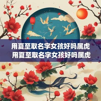 用夏至取名字女孩好吗属虎 用夏至取名字女孩好吗属虎的