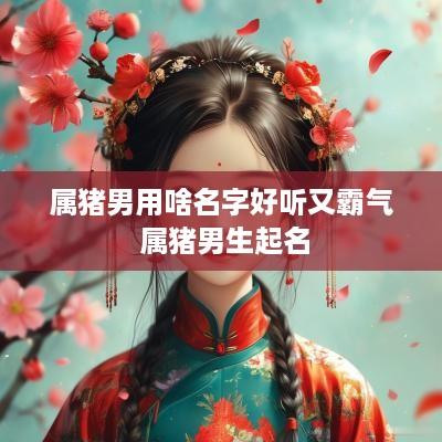 属猪男用啥名字好听又霸气 属猪男生起名