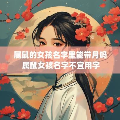 属鼠的女孩名字里能带月吗 属鼠女孩名字不宜用字