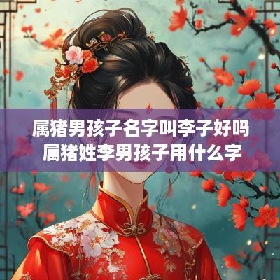 属猪男孩子名字叫李子好吗 属猪姓李男孩子用什么字