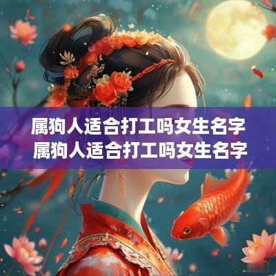 属狗人适合打工吗女生名字 属狗人适合打工吗女生名字叫什么