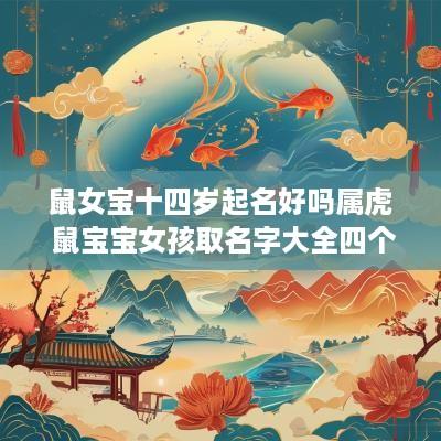 鼠女宝十四岁起名好吗属虎 鼠宝宝女孩取名字大全四个字