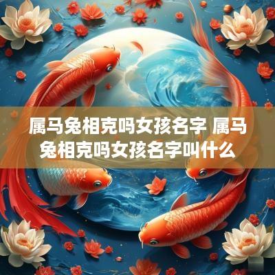 属马兔相克吗女孩名字 属马兔相克吗女孩名字叫什么