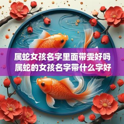 属蛇女孩名字里面带雯好吗 属蛇的女孩名字带什么字好