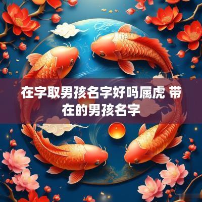 在字取男孩名字好吗属虎 带在的男孩名字