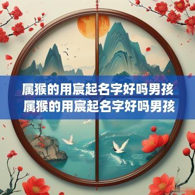 属猴的用宸起名字好吗男孩 属猴的用宸起名字好吗男孩