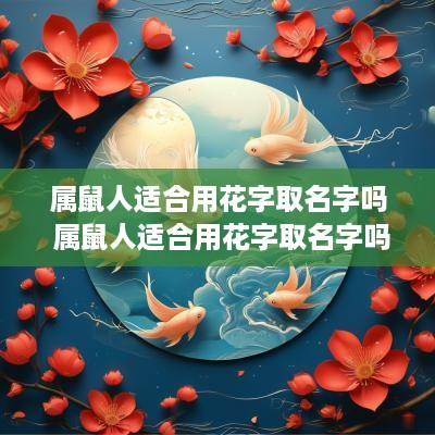 属鼠人适合用花字取名字吗 属鼠人适合用花字取名字吗女孩