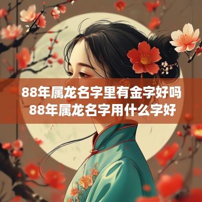 88年属龙名字里有金字好吗 88年属龙名字用什么字好 88年属龙名字里有金字好吗 88年属龙名字用什么字好