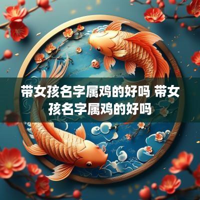 带女孩名字属鸡的好吗 带女孩名字属鸡的好吗
