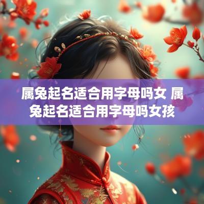 属兔起名适合用字母吗女 属兔起名适合用字母吗女孩