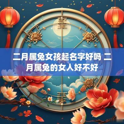 二月属兔女孩起名字好吗 二月属兔的女人好不好