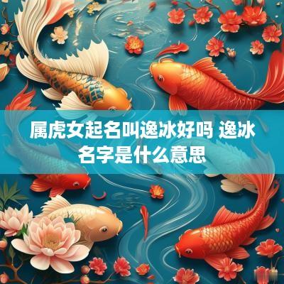 属虎女起名叫逸冰好吗 逸冰名字是什么意思