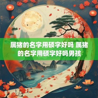 属猪的名字用硕字好吗 属猪的名字用硕字好吗男孩