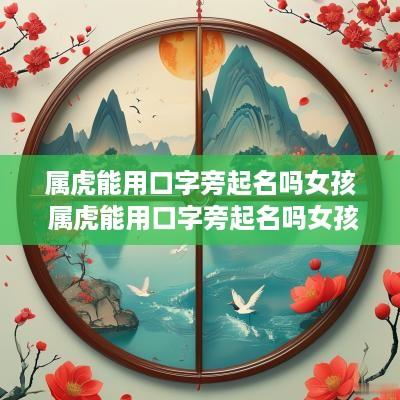 属虎能用口字旁起名吗女孩 属虎能用口字旁起名吗女孩名字