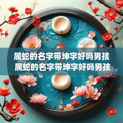属蛇的名字带坤字好吗男孩 属蛇的名字带坤字好吗男孩子
