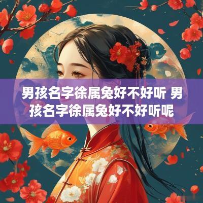 男孩名字徐属兔好不好听 男孩名字徐属兔好不好听呢