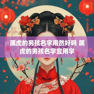 属虎的男孩名字用然好吗 属虎的男孩名字宜用字
