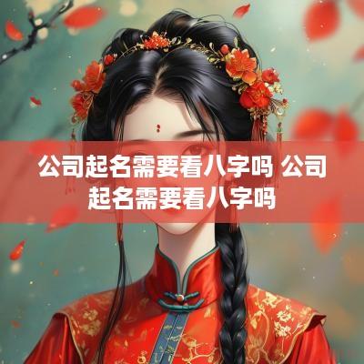 公司起名需要看八字吗 公司起名需要看八字吗