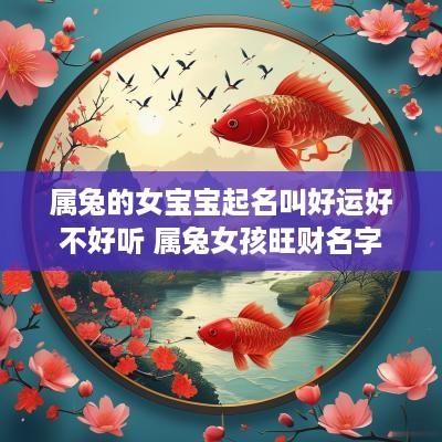 属兔的女宝宝起名叫好运好不好听 属兔女孩旺财名字