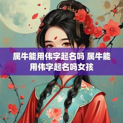 属牛能用伟字起名吗 属牛能用伟字起名吗女孩