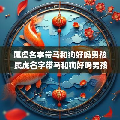 属虎名字带马和狗好吗男孩 属虎名字带马和狗好吗男孩子