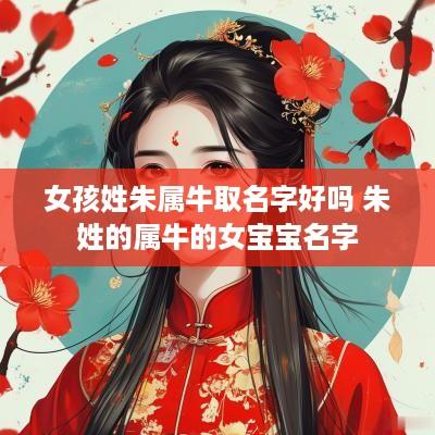 女孩姓朱属牛取名字好吗 朱姓的属牛的女宝宝名字