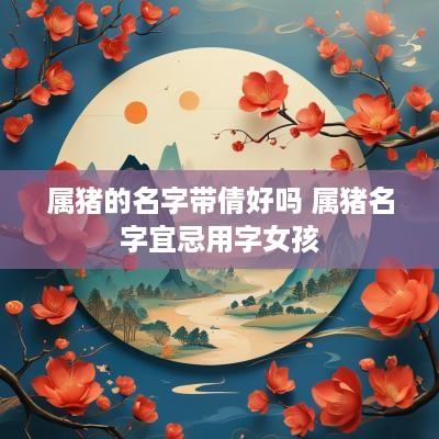 属猪的名字带倩好吗 属猪名字宜忌用字女孩