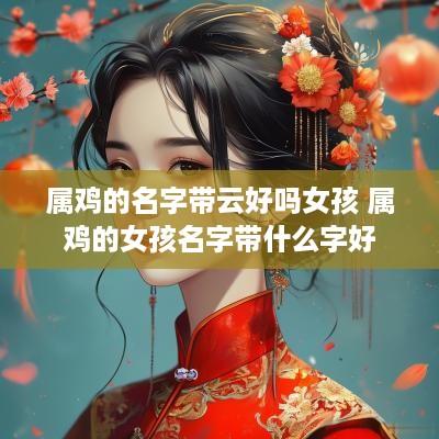 属鸡的名字带云好吗女孩 属鸡的女孩名字带什么字好