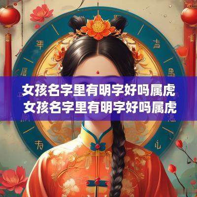 女孩名字里有明字好吗属虎 女孩名字里有明字好吗属虎