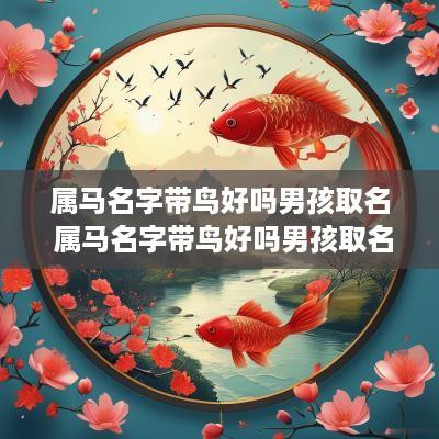 属马名字带鸟好吗男孩取名 属马名字带鸟好吗男孩取名大全