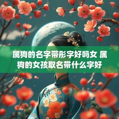 属狗的名字带彤字好吗女 属狗的女孩取名带什么字好