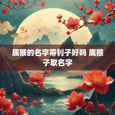 属猴的名字带钊子好吗 属猴子取名字
