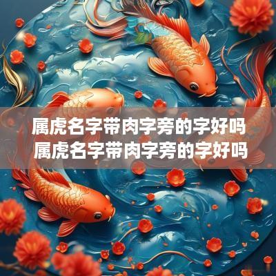 属虎名字带肉字旁的字好吗 属虎名字带肉字旁的字好吗男孩