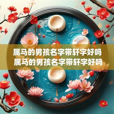 属马的男孩名字带轩字好吗 属马的男孩名字带轩字好吗