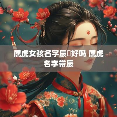 属虎女孩名字辰玥好吗 属虎名字带辰