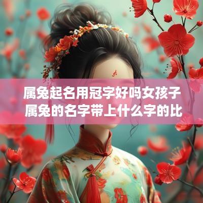 属兔起名用冠字好吗女孩子 属兔的名字带上什么字的比较好