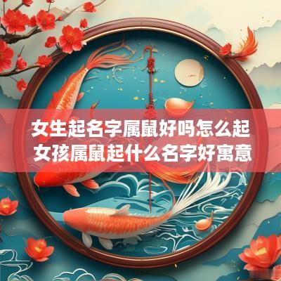 女生起名字属鼠好吗怎么起 女孩属鼠起什么名字好寓意的字