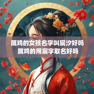 属鸡的女孩名字叫宸汐好吗 属鸡的用宸字取名好吗