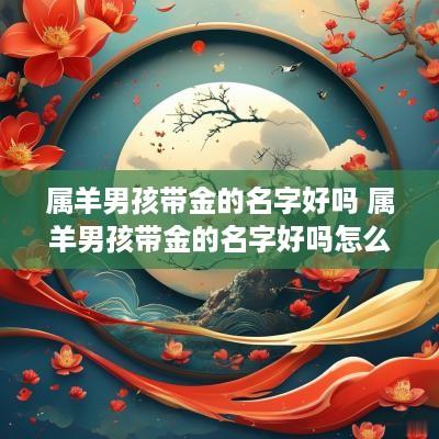 属羊男孩带金的名字好吗 属羊男孩带金的名字好吗怎么取
