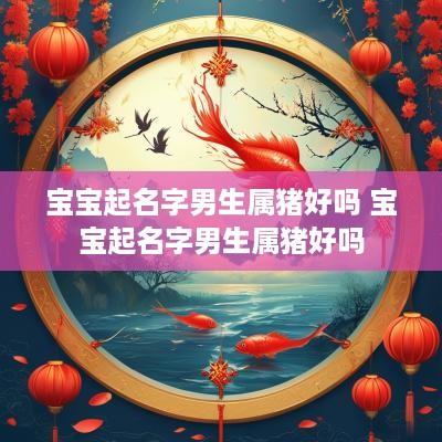 宝宝起名字男生属猪好吗 宝宝起名字男生属猪好吗