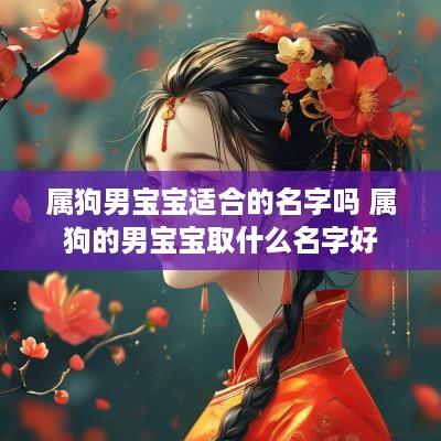 属狗男宝宝适合的名字吗 属狗的男宝宝取什么名字好