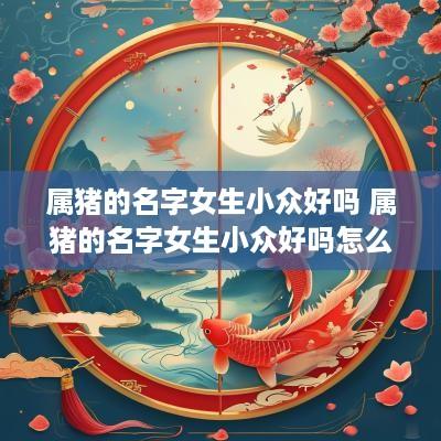 属猪的名字女生小众好吗 属猪的名字女生小众好吗怎么取