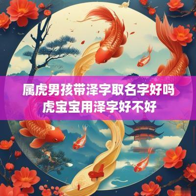 属虎男孩带泽字取名字好吗 虎宝宝用泽字好不好