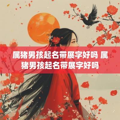 属猪男孩起名带展字好吗 属猪男孩起名带展字好吗
