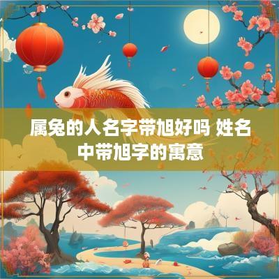 属兔的人名字带旭好吗 姓名中带旭字的寓意